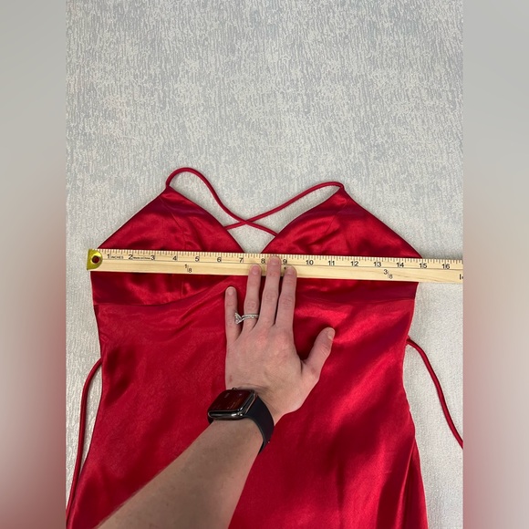 Babyboo Isobel Maxi Dress in Red, size Small, NWT Love Island Themed - Picture 12 of 14